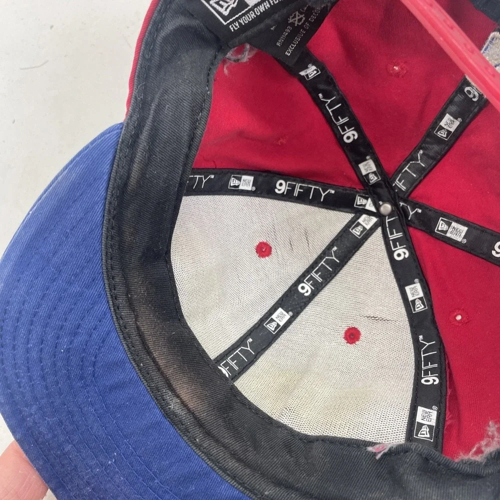 Philadelphia 76ers Sixers New Era 9Fifty NBA Snapback‎ Hat Team Logo